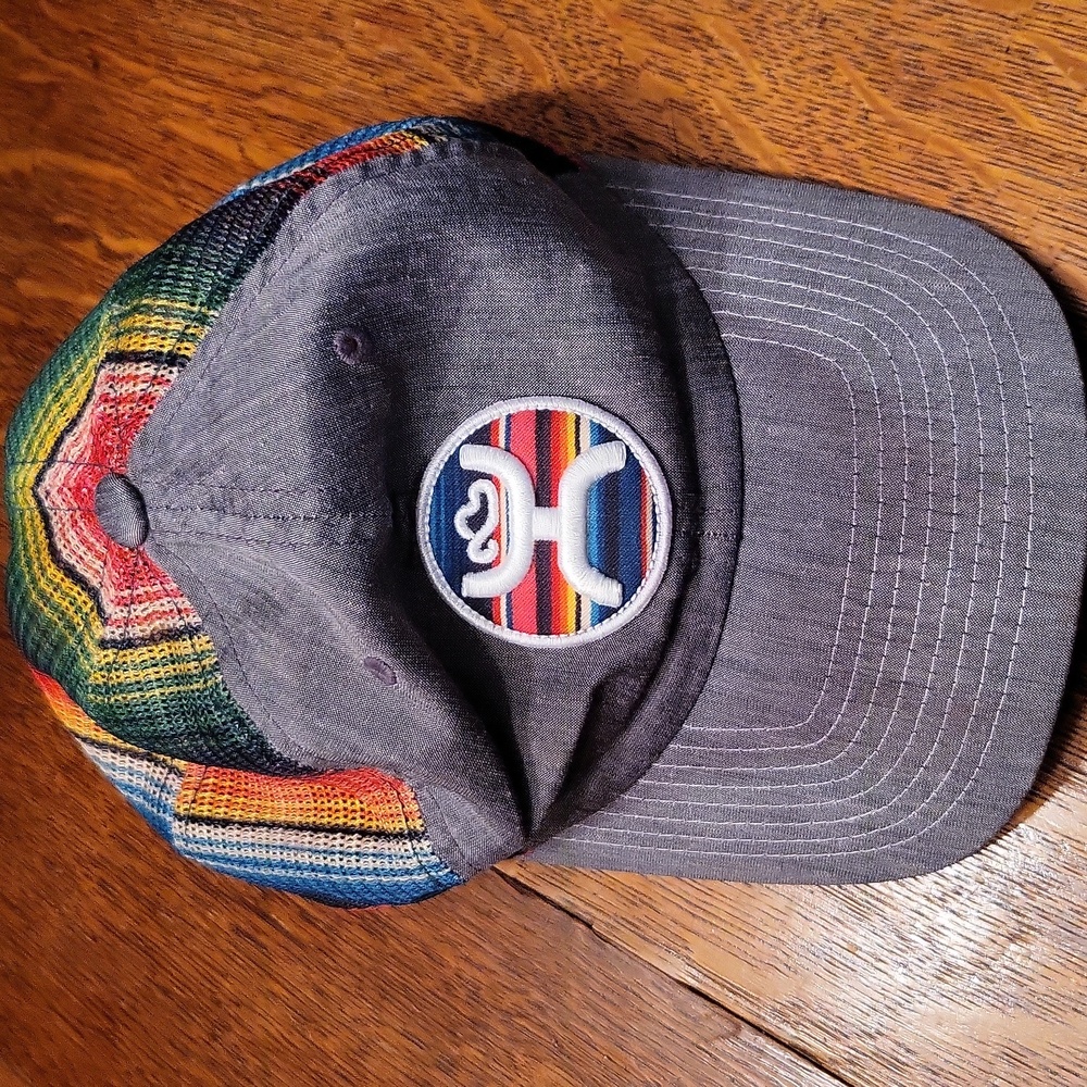 Hooey Serape Cap with Gray Front